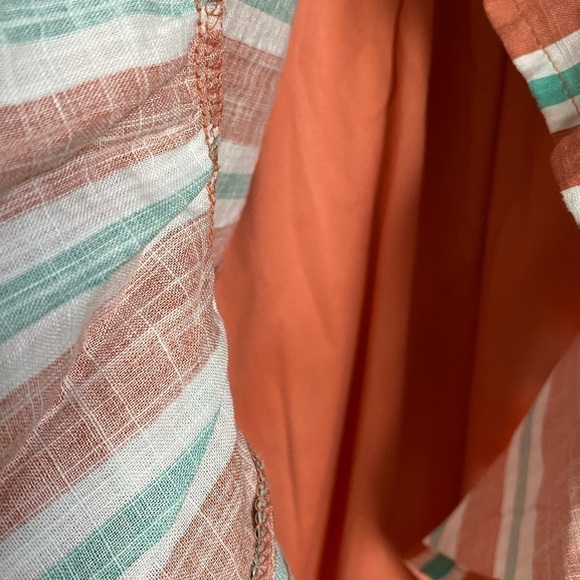 NWT Plus  Size LC Lauren Conrad Surplice
Faux-Wrap Dress with ruffles, Size: XXL - Picture 7 of 9